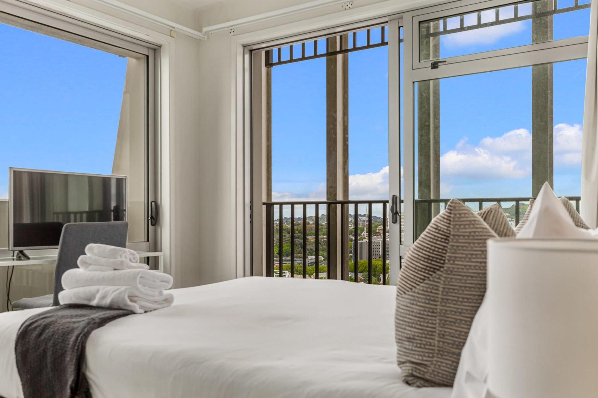Luxury 2Br Apt In Cbd Pool, Gym, Prime Spot Auckland Kültér fotó